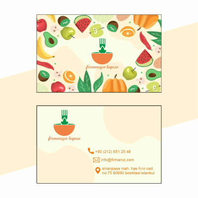 Sağlıklı Beslenme Kartvizit Kod01