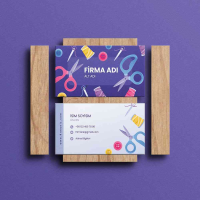 Moda Tasarım Kartvizit Kod04