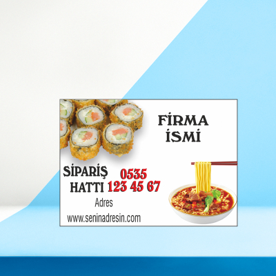 Suşi Restoran Magnet Kod02
