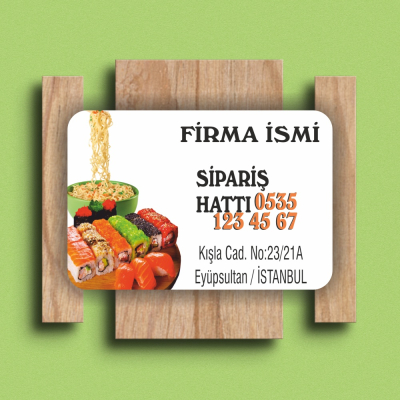Suşi Restoran Magnet Kod04