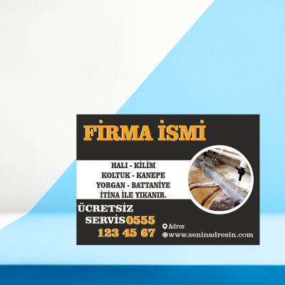 Halı Yıkama Magnet Kod13